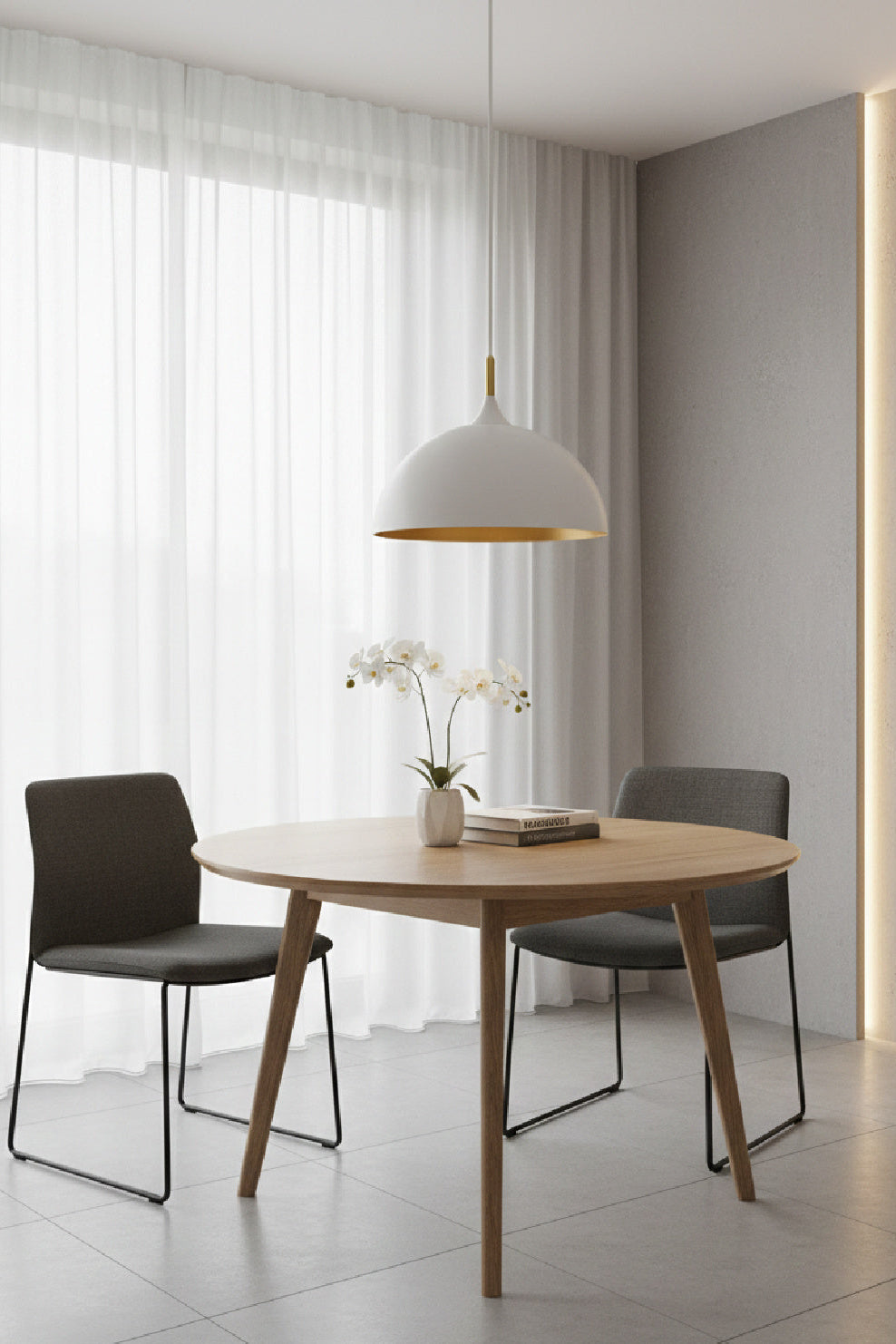Modern European furniture - Dome Metal Pendant Light - www.oroa.com | Oroa.com