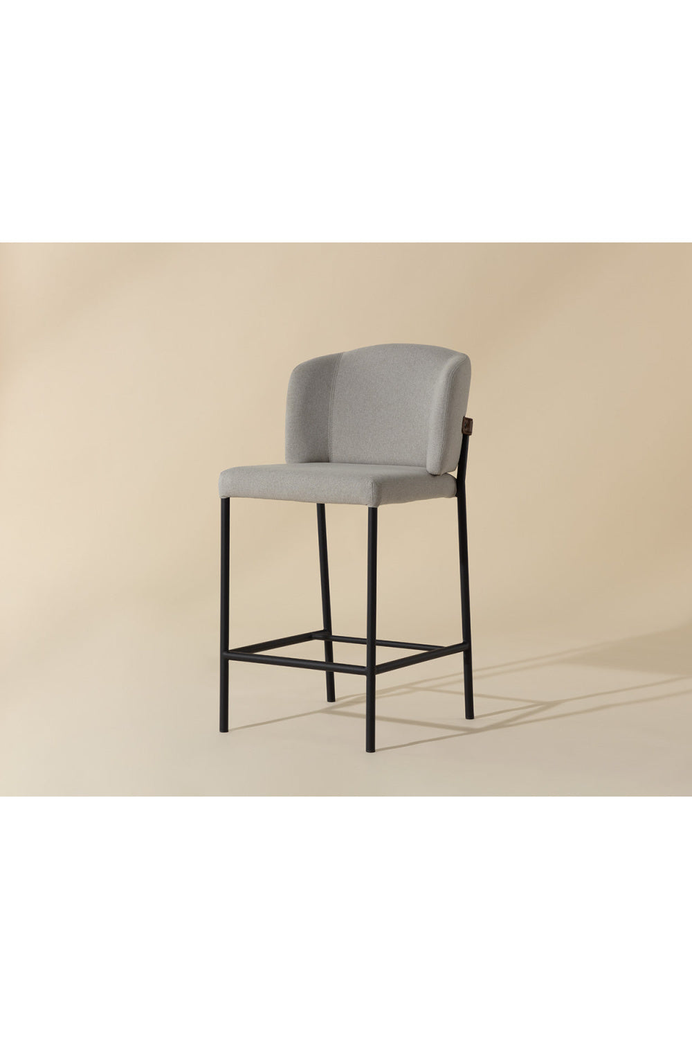 Modern European furniture - Light Gray Counter Stool - www.oroa.com | Oroa.com