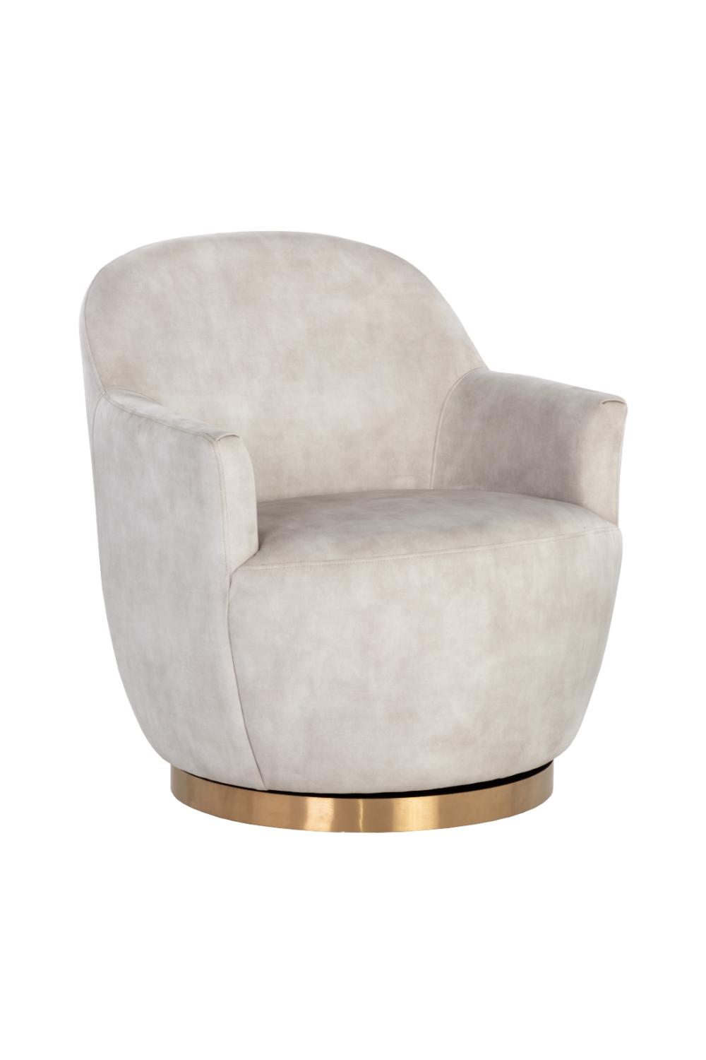 Modern European furniture - Barrel-Back Swivel Lounge Chair - www.oroa.com | Oroa.com