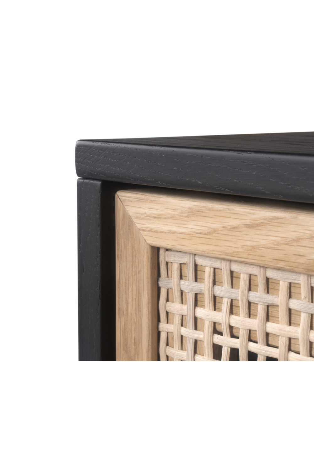 Modern European furniture - Natural Rattan 4-Door Sideboard - www.oroa.com | Oroa.com