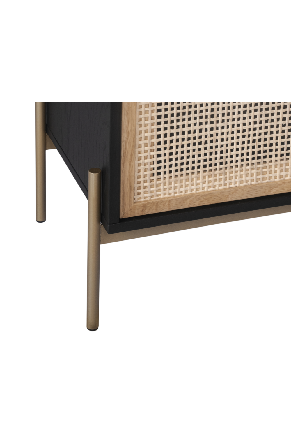 Modern European furniture - Natural Rattan 4-Door Sideboard - www.oroa.com | Oroa.com