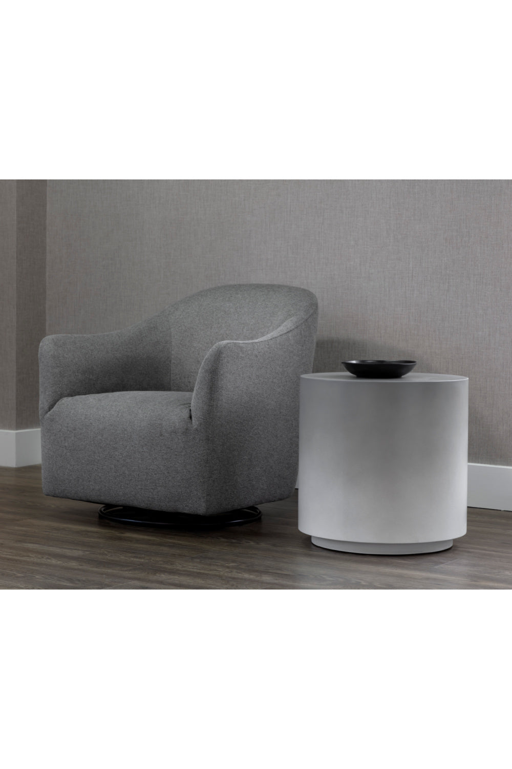 Modern European furniture - Gray Ombre Indoor/Outdoor End Table - www.oroa.com | Oroa.com
