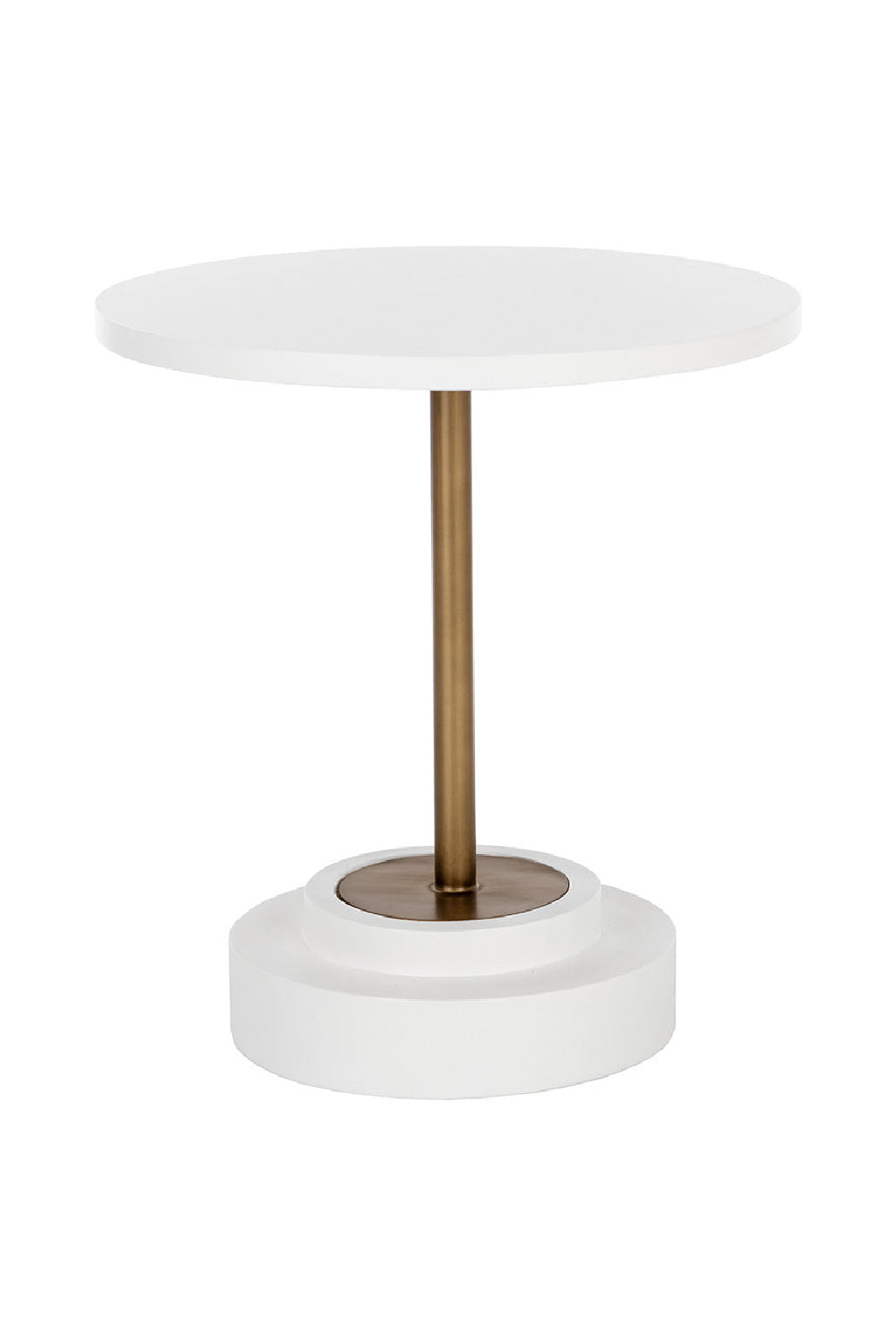Modern European furniture - Round Indoor/Outdoor Concrete Bistro Table - www.oroa.com | Oroa.com