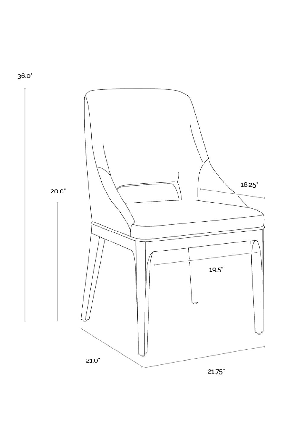 Modern European furniture - Cutout Design Dining Chair - www.oroa.com | Oroa.com