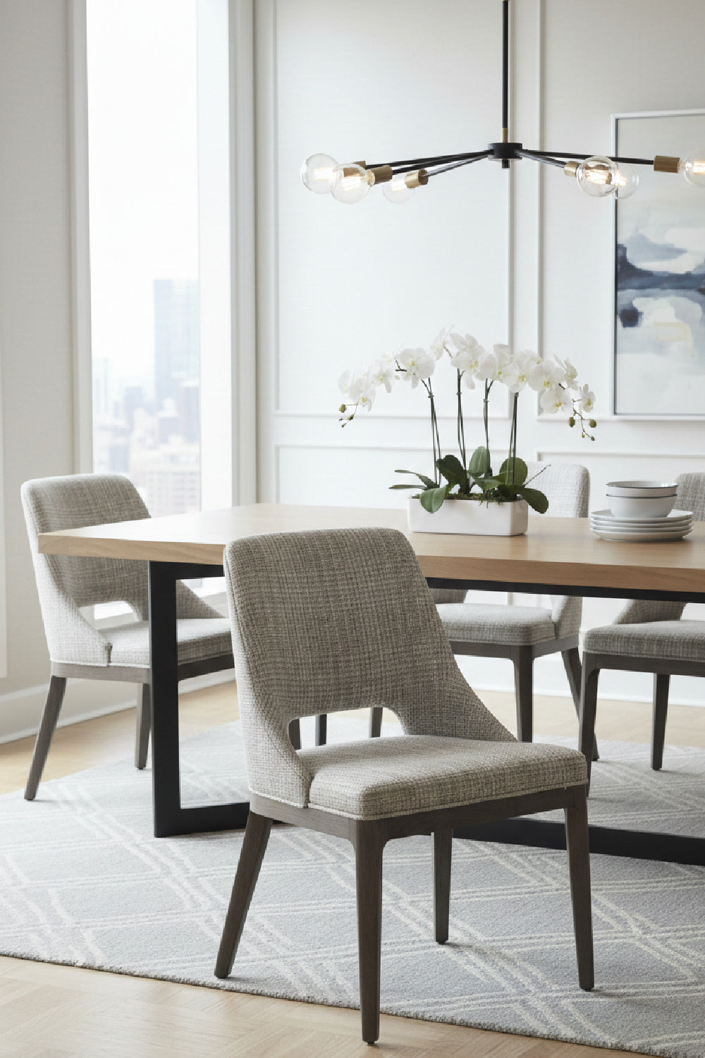 Modern European furniture - Cutout Design Dining Chair - www.oroa.com | Oroa.com