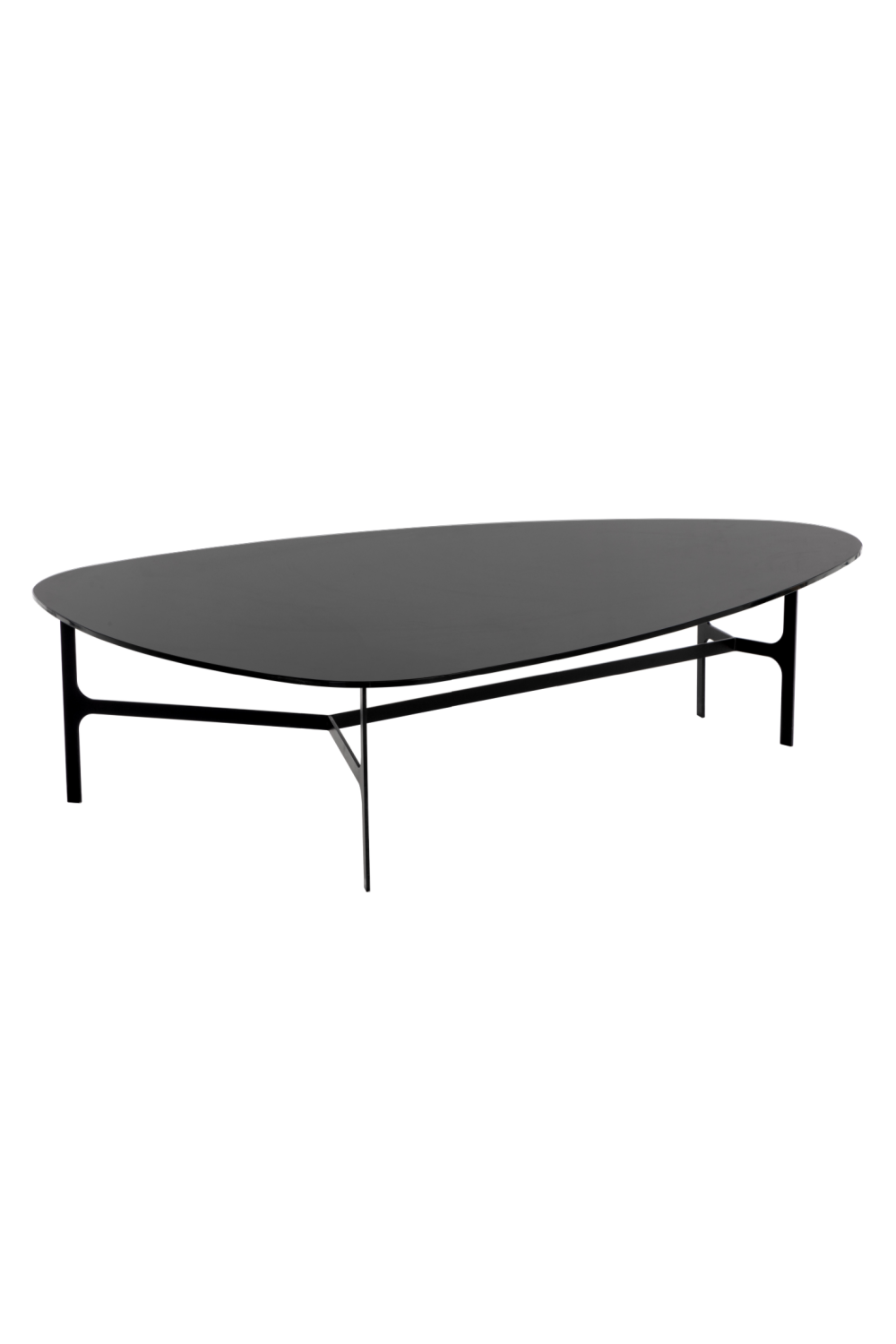Modern European furniture - Black Glass Coffee Table - www.oroa.com | Oroa.com