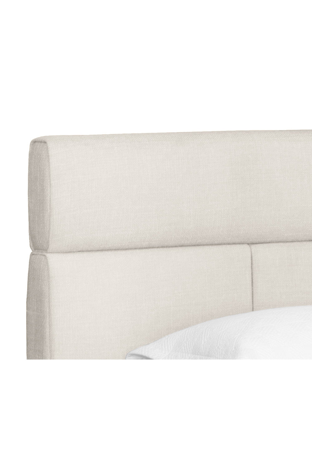 Modern European furniture - Tufted Cream King Bed - www.oroa.com | Oroa.com