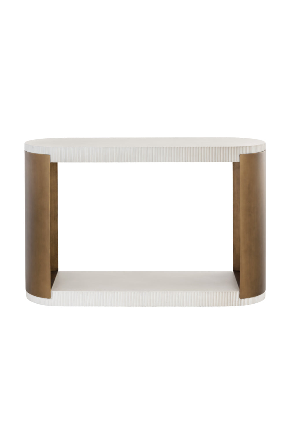 Modern European furniture - White Concrete Console Table - www.oroa.com | Oroa.com