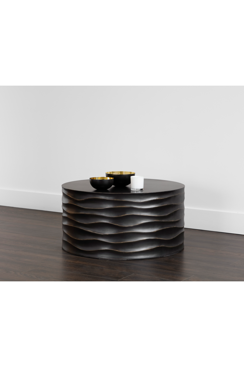 Modern European furniture - Hand-Sculpted Concrete Coffee Table - www.oroa.com | Oroa.com