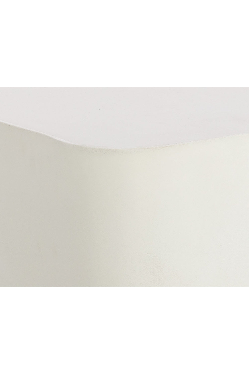 Modern European furniture - White Freeform Outdoor End Table L - www.oroa.com | Oroa.com