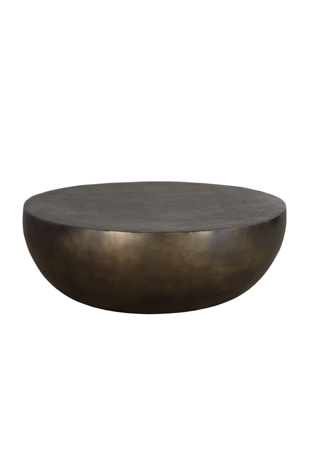 Modern European furniture - Round Antique Bronze Coffee Table - www.oroa.com | Oroa.com