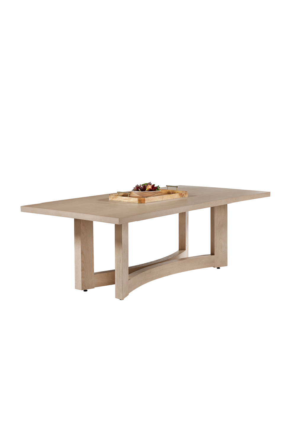 Modern European furniture - Light Washed Oak Dining Table - www.oroa.com | Oroa.com