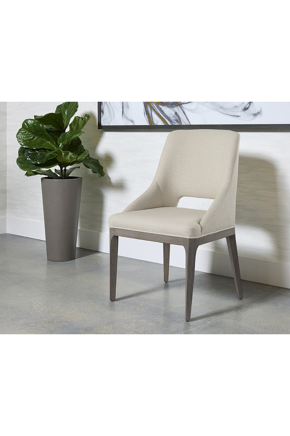 Modern European furniture - Cutout Design Dining Chair - www.oroa.com | Oroa.com