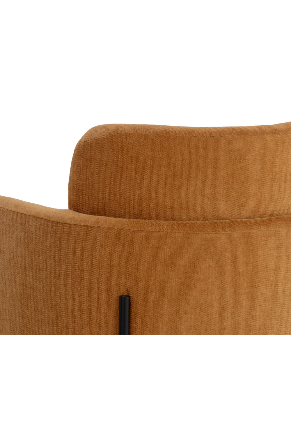 Modern European furniture - Yellow Fabric Dining Armchair - www.oroa.com | Oroa.com