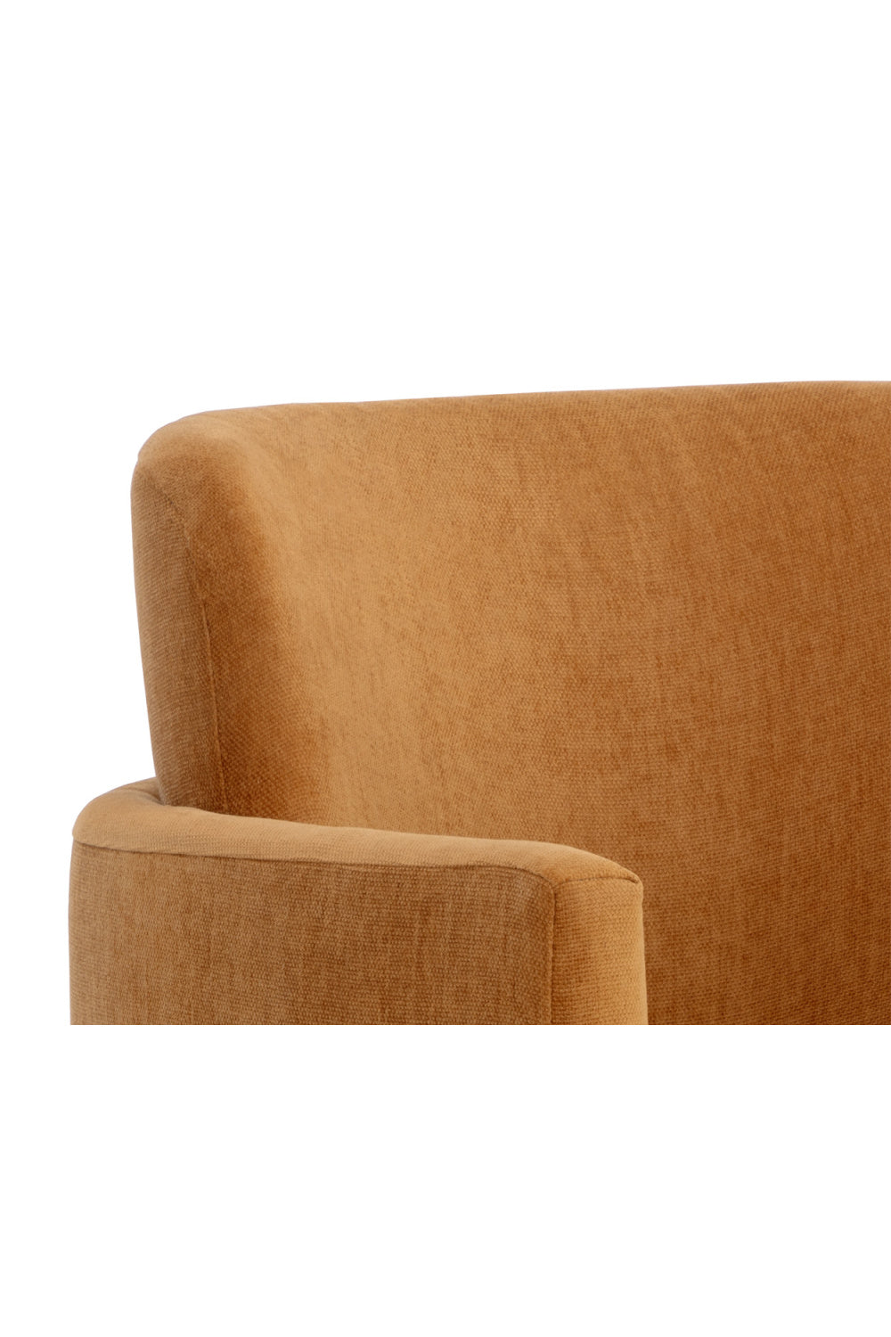 Modern European furniture - Yellow Fabric Dining Armchair - www.oroa.com | Oroa.com
