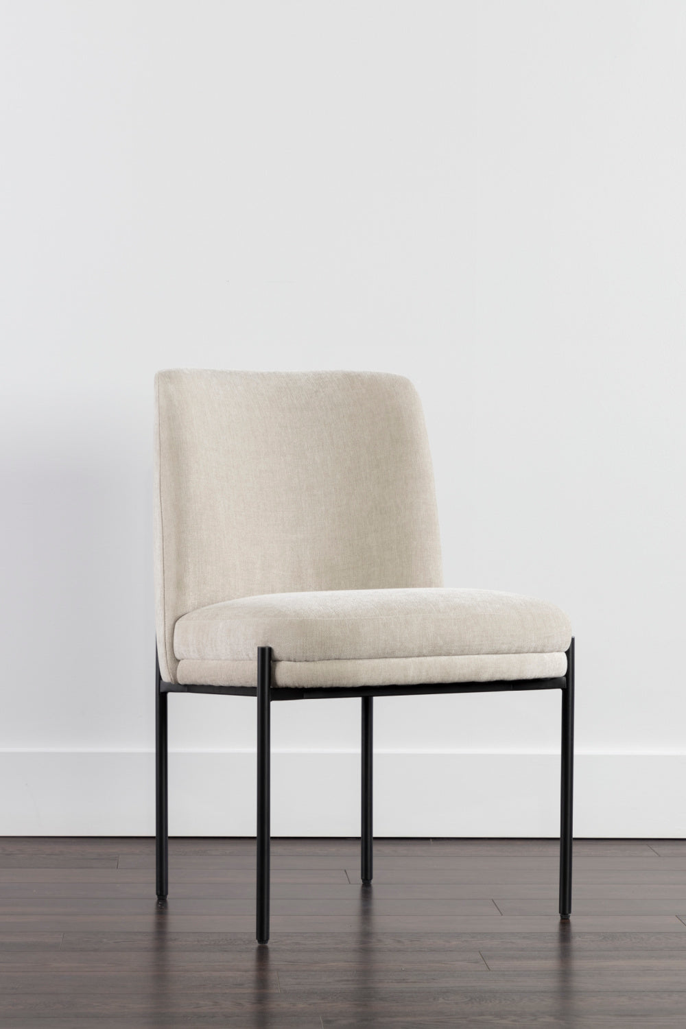 Modern European furniture - Textured Fabric Dining Chair - www.oroa.com | Oroa.com