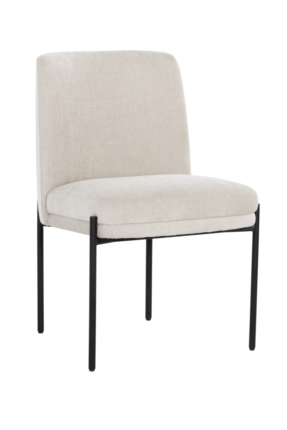 Modern European furniture - Textured Fabric Dining Chair - www.oroa.com | Oroa.com