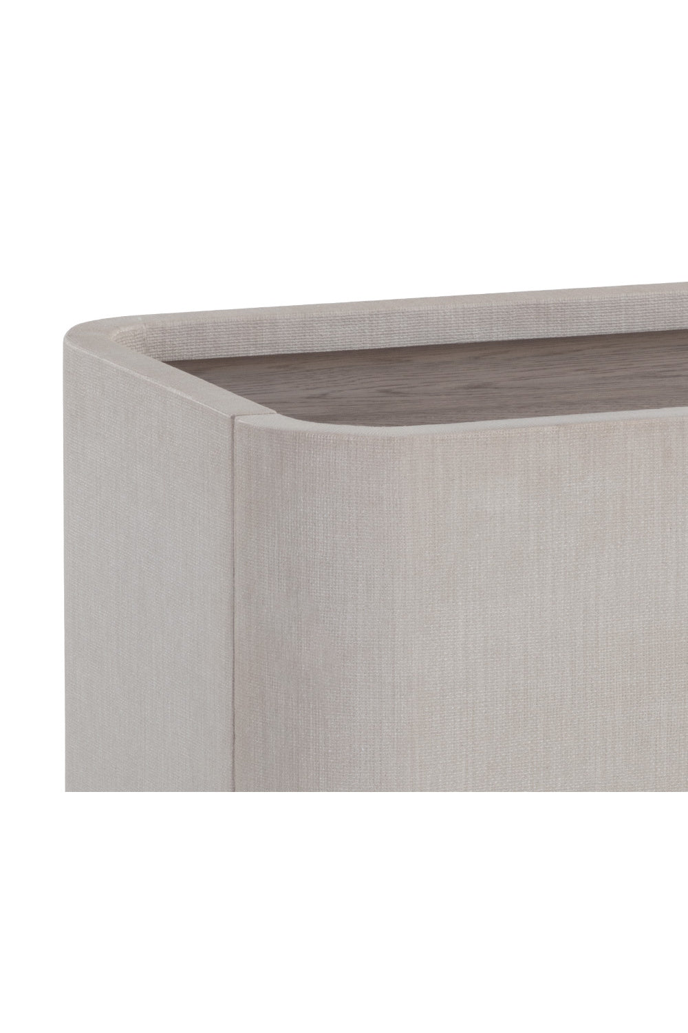 Modern European furniture - Leather-Look 2-Drawer Nightstand - www.oroa.com | Oroa.com