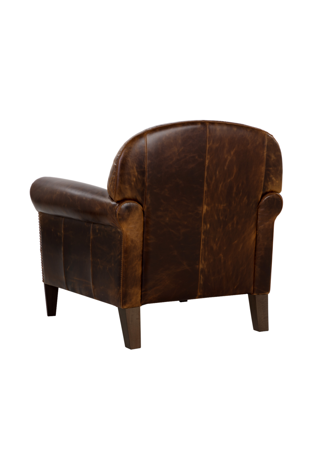 Modern European furniture - Sculpted Leather Lounge Chair - www.oroa.com | Oroa.com