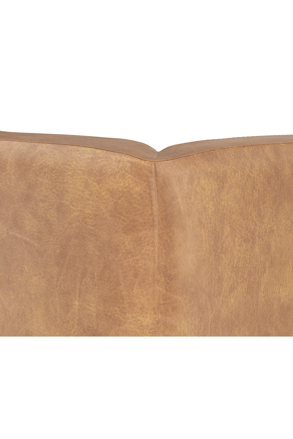 Modern European furniture - Brown Leather Chaise Sofa - www.oroa.com | Oroa.com