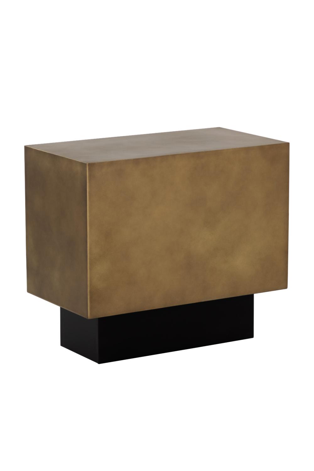 Modern European furniture - Rectangular Brass Side Table - www.oroa.com | Oroa.com
