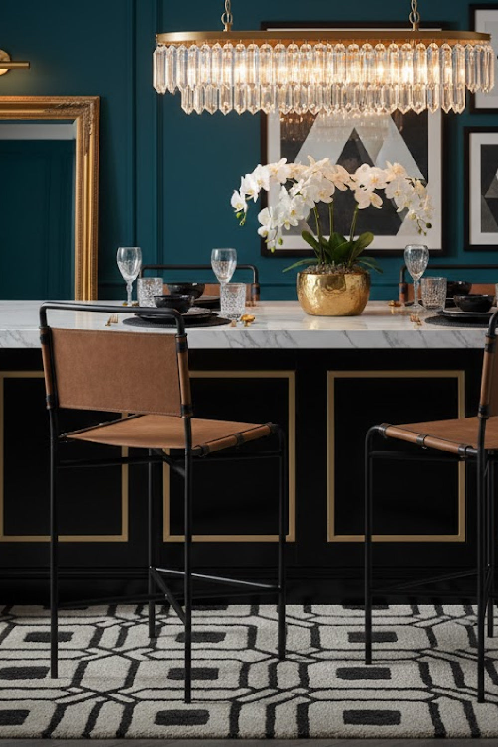 Modern European furniture - Classic Leather Counter Stool - www.oroa.com | Oroa.com