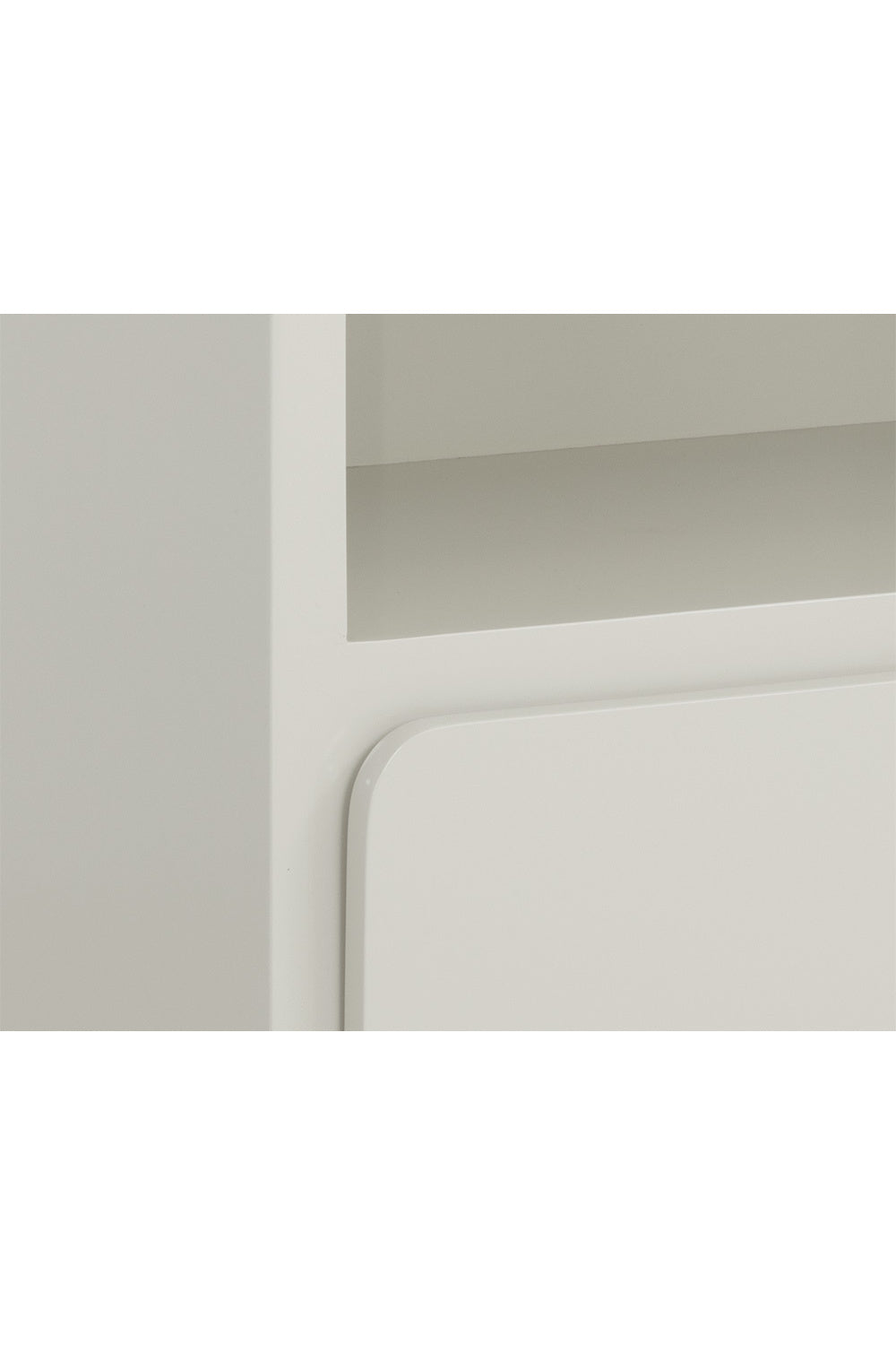 Modern European furniture - Rectangular Cream Bedside Table - www.oroa.com | Oroa.com