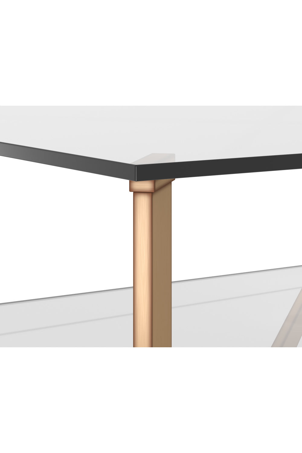 Modern European furniture - Square Glass Coffee Table - www.oroa.com | Oroa.com