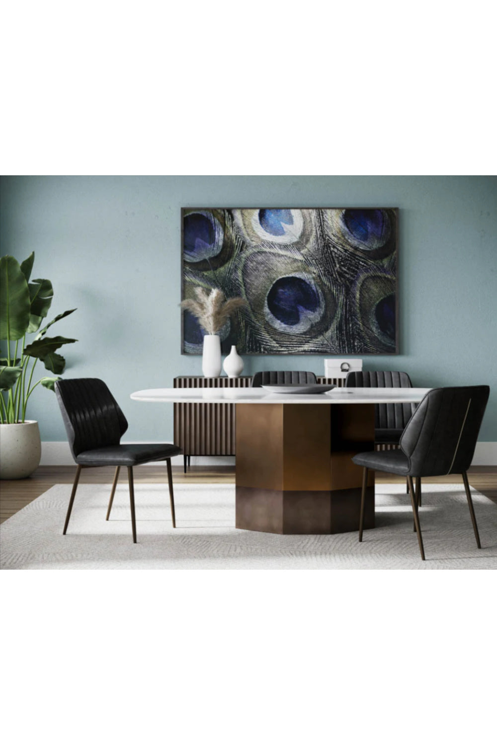 Modern European furniture - Viscose & Wool Hand-Tufted Area Rug - www.oroa.com | Oroa.com