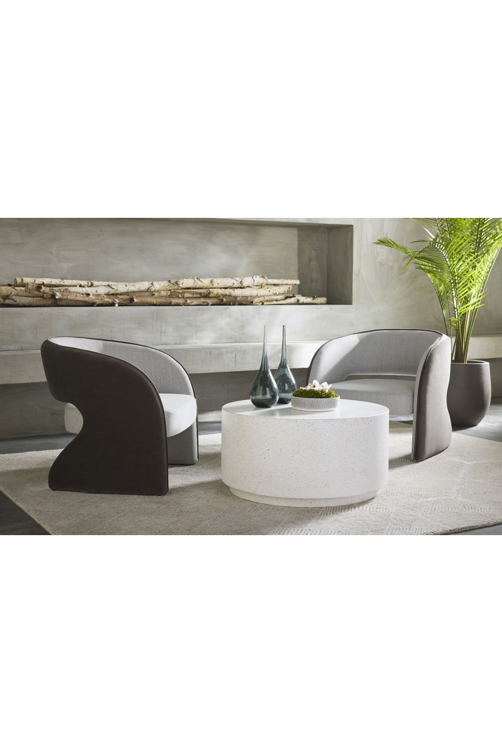 Modern European furniture - Gray Hand-tufted Area Rug - www.oroa.com | Oroa.com