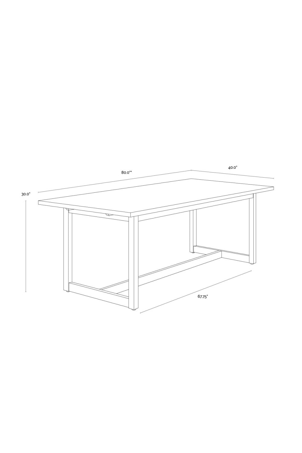 Modern European furniture - Teak Indoor/Outdoor Extendable Dining Table - www.oroa.com | Oroa.com