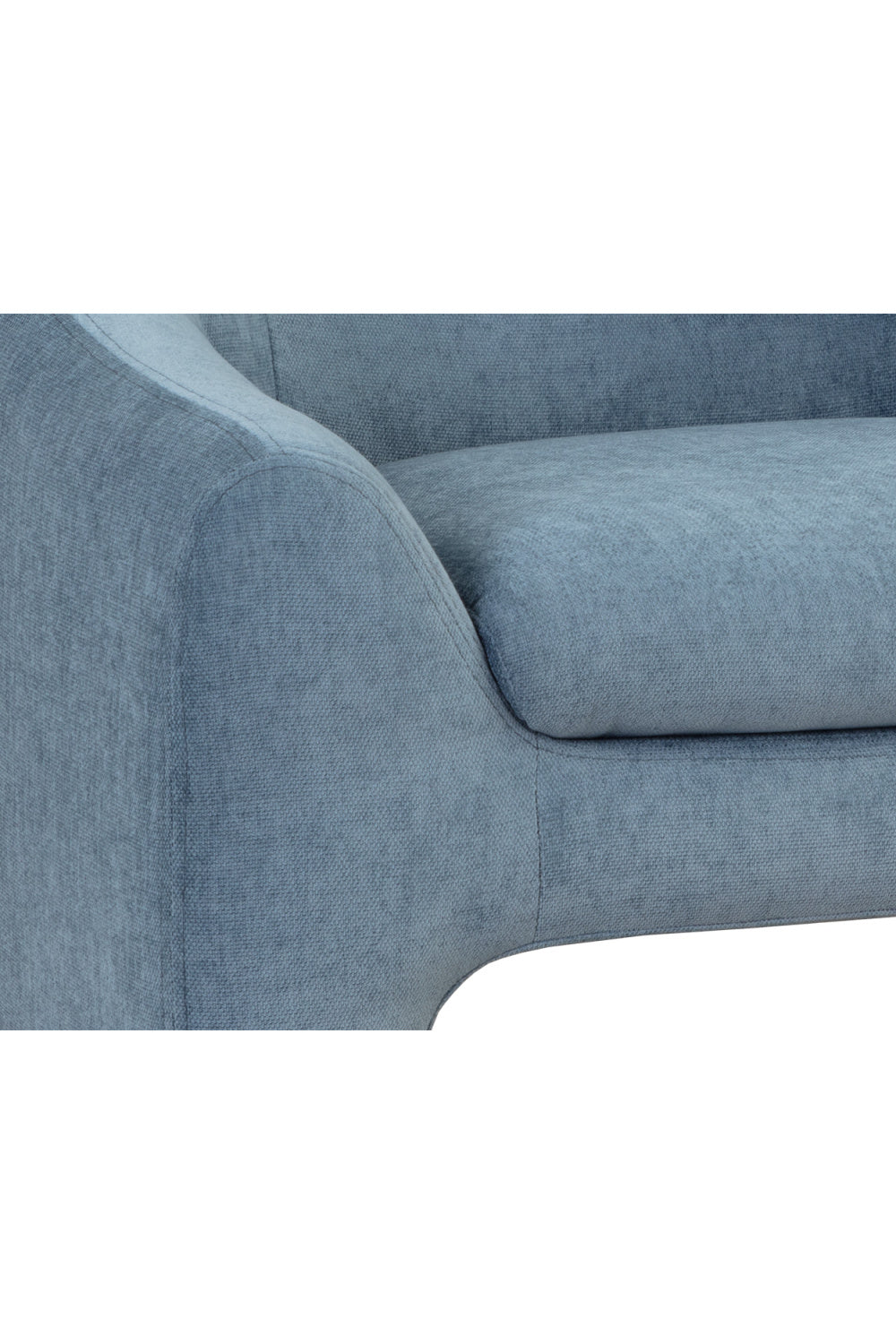 Modern European furniture - Mid-Century Blue Lounge Chair - www.oroa.com | Oroa.com