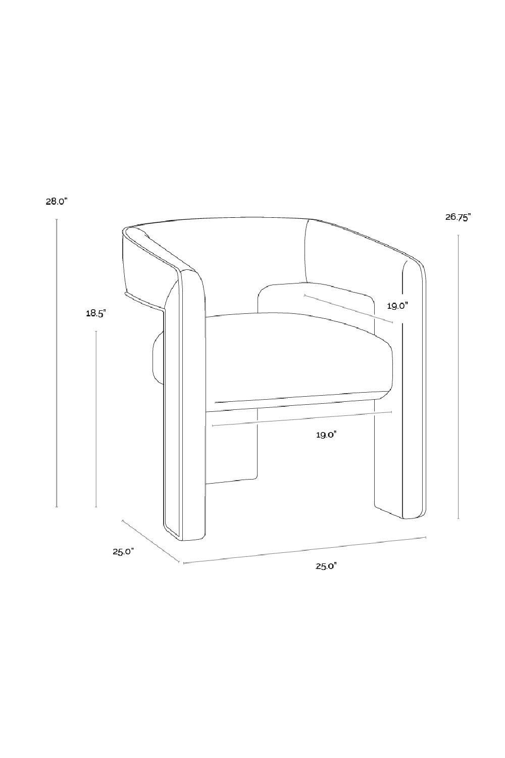 Modern European furniture - Beige Modern Dining Chair - www.oroa.com | Oroa.com