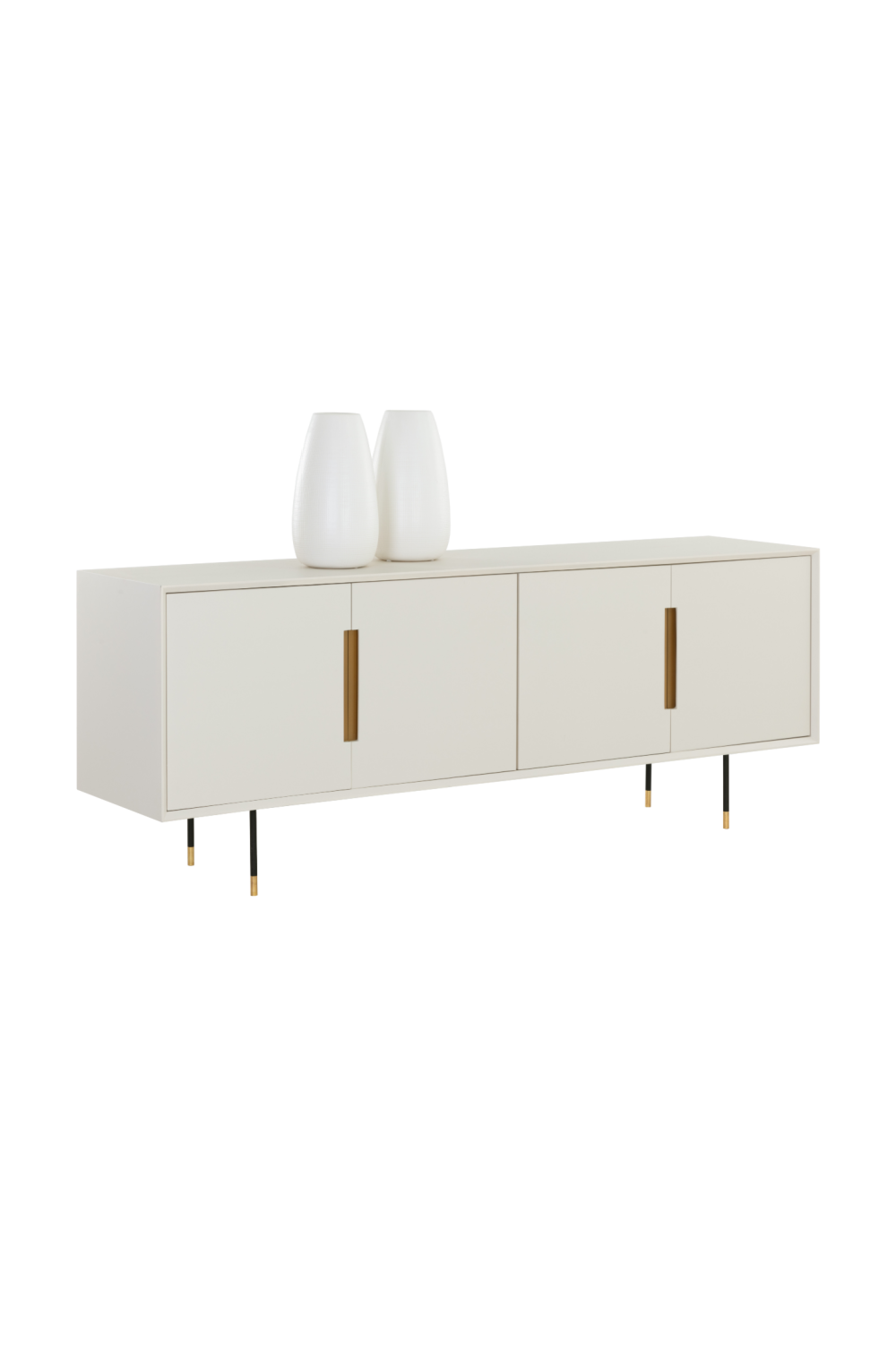 Modern European furniture - 4-Door Cream Modern Sideboard - www.oroa.com | Oroa.com