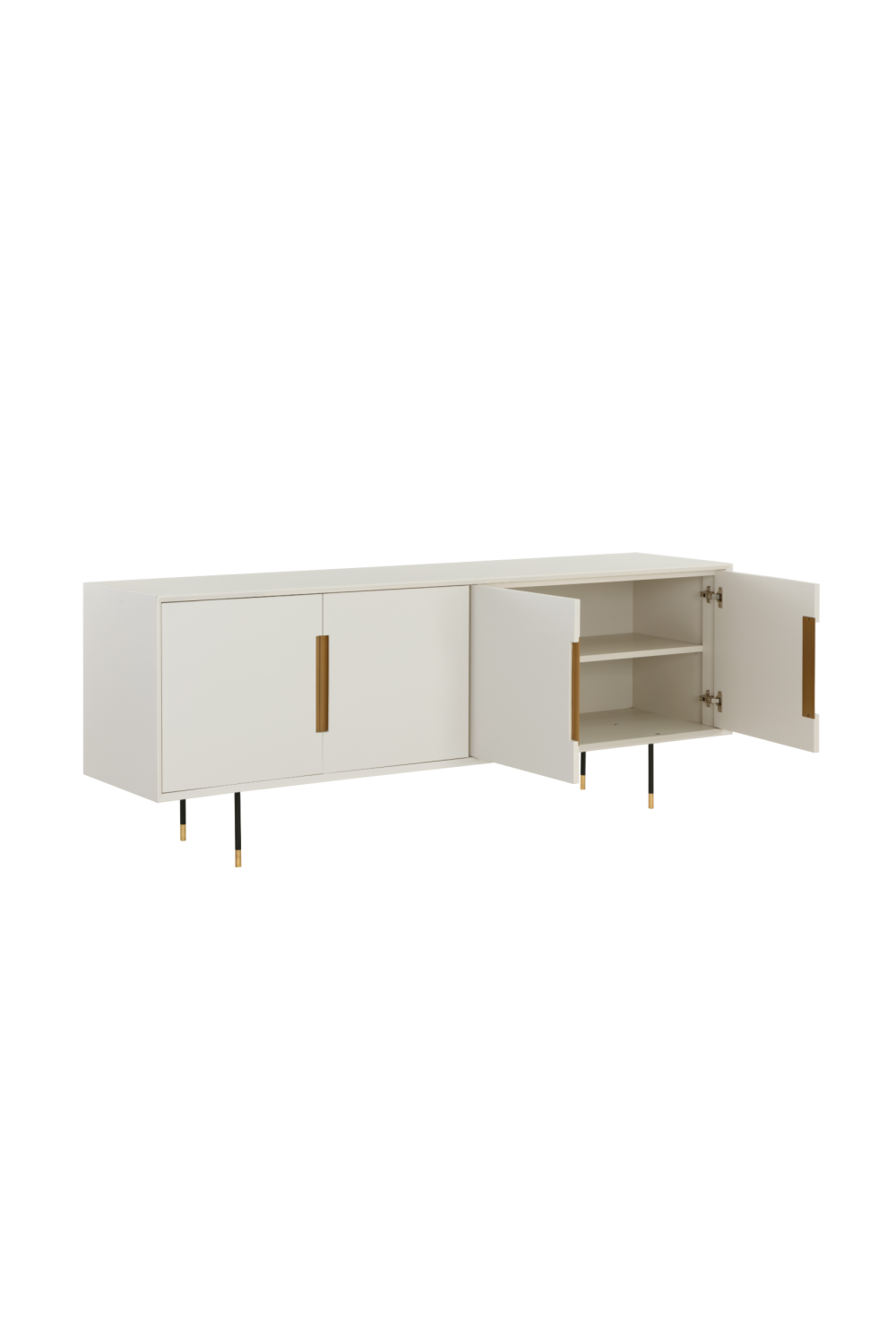 Modern European furniture - 4-Door Cream Modern Sideboard - www.oroa.com | Oroa.com