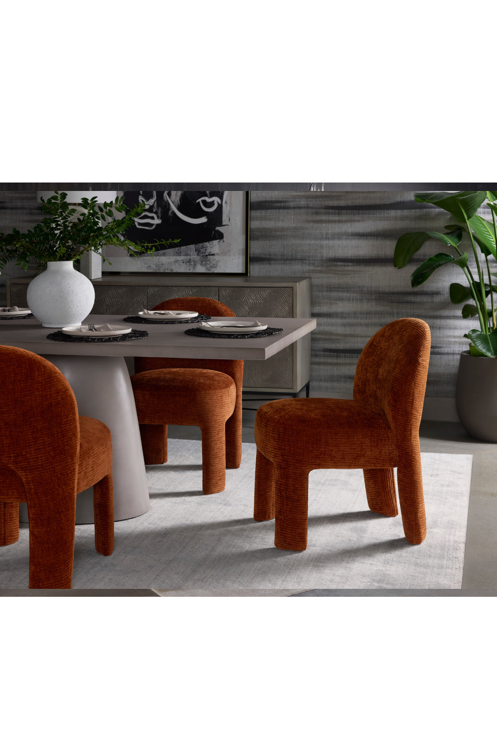 Modern European furniture - Gray Indoor/Outdoor Dining Table - www.oroa.com | Oroa.com