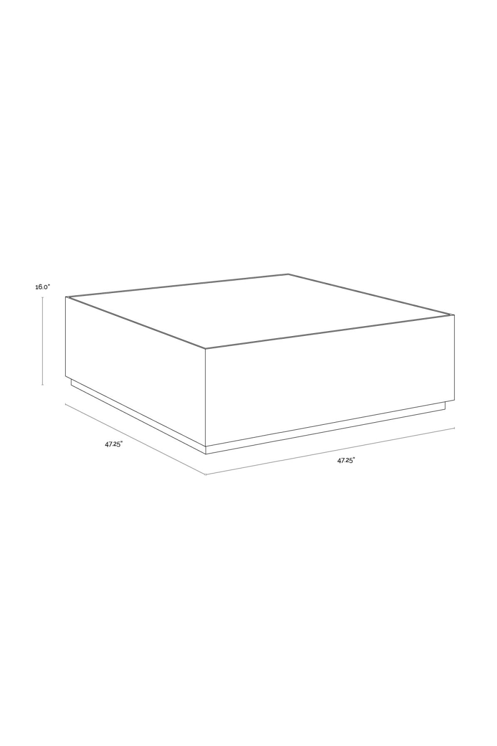 Modern European furniture - Square White Marble Coffee Table - www.oroa.com | Oroa.com