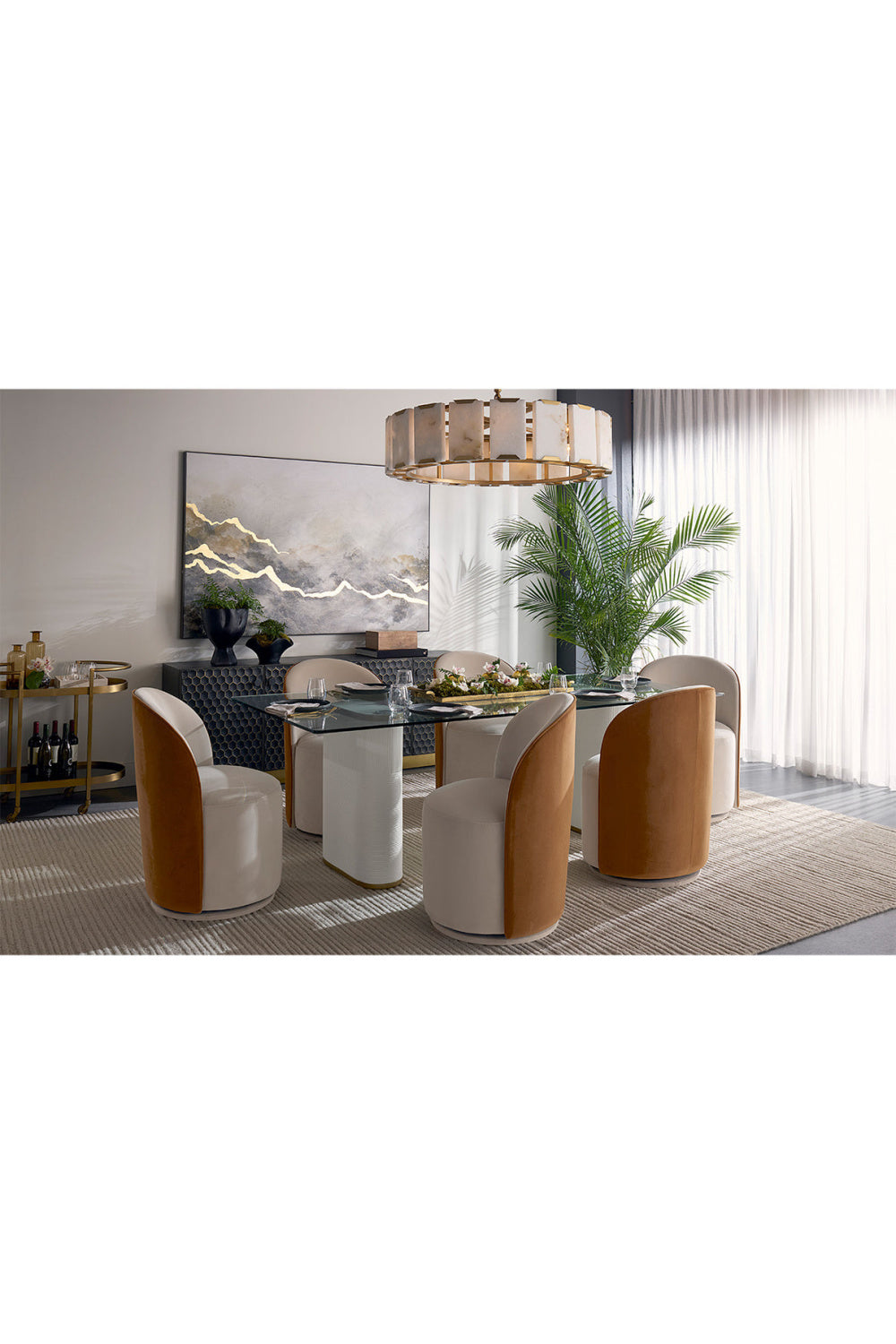Modern European furniture - Clear Glass Indoor/Outdoor Dining Table - www.oroa.com | Oroa.com