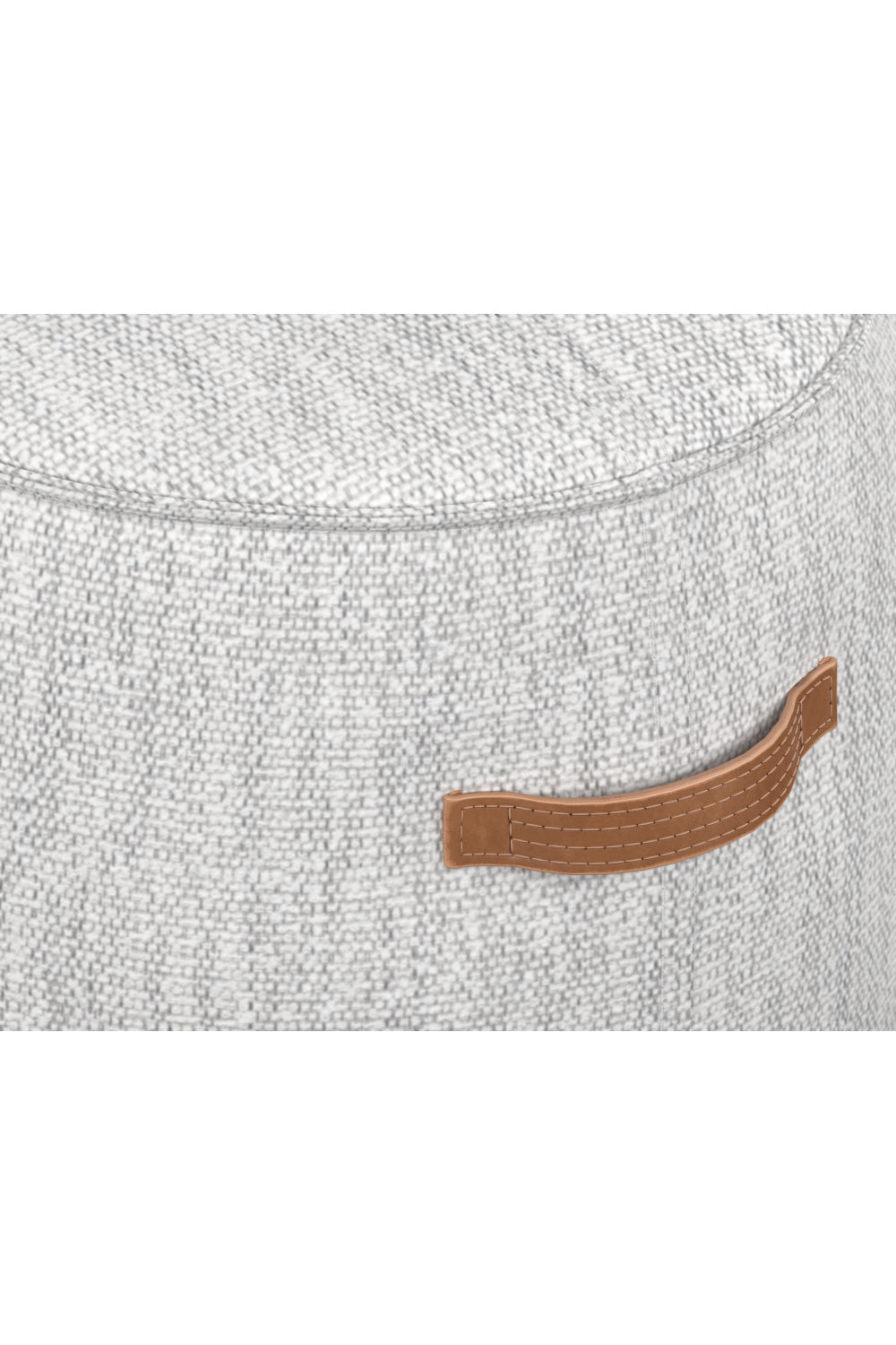 Modern European furniture - Ottoman with Decorative Handles - www.oroa.com | Oroa.com
