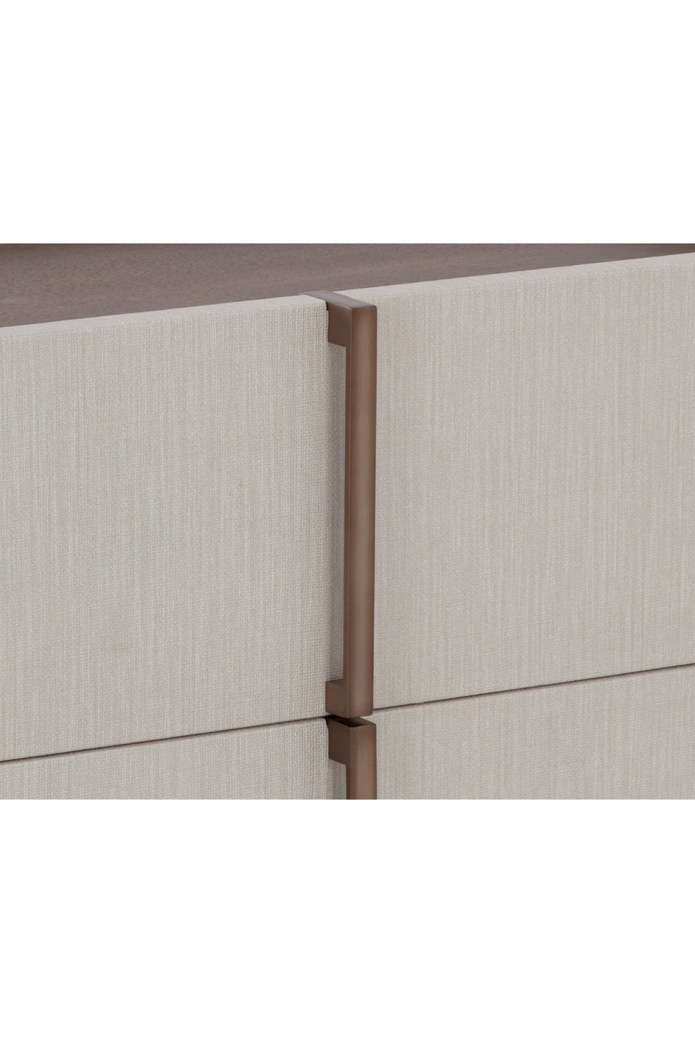 Modern European furniture - Leather-Look 2-Drawer Nightstand - www.oroa.com | Oroa.com