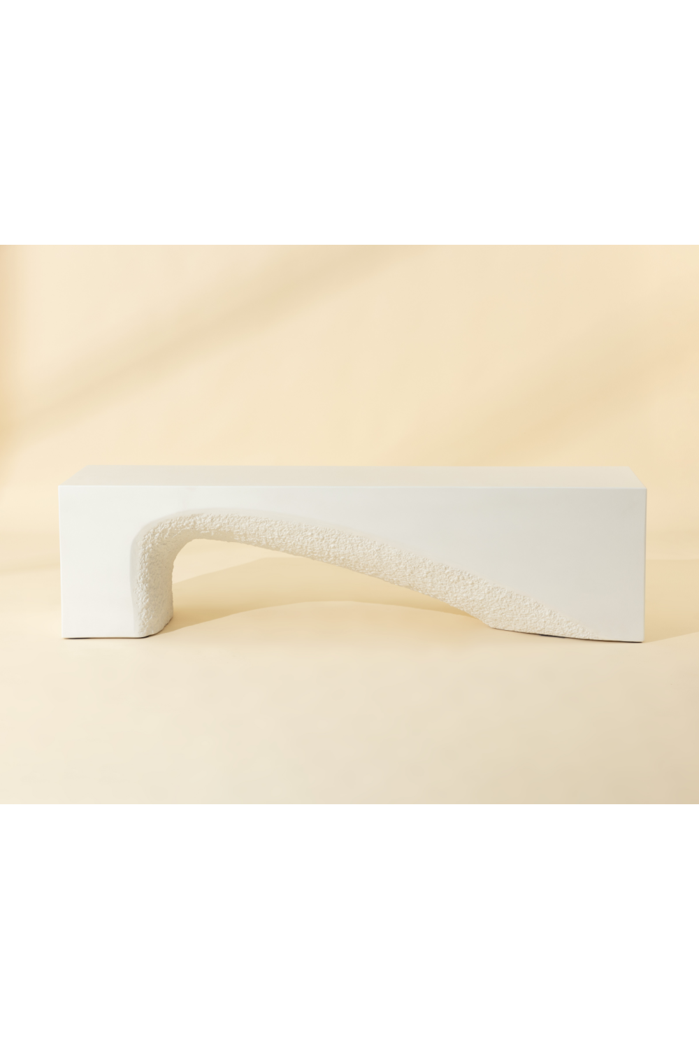 Modern European furniture - Textured Concrete Bench - www.oroa.com | Oroa.com