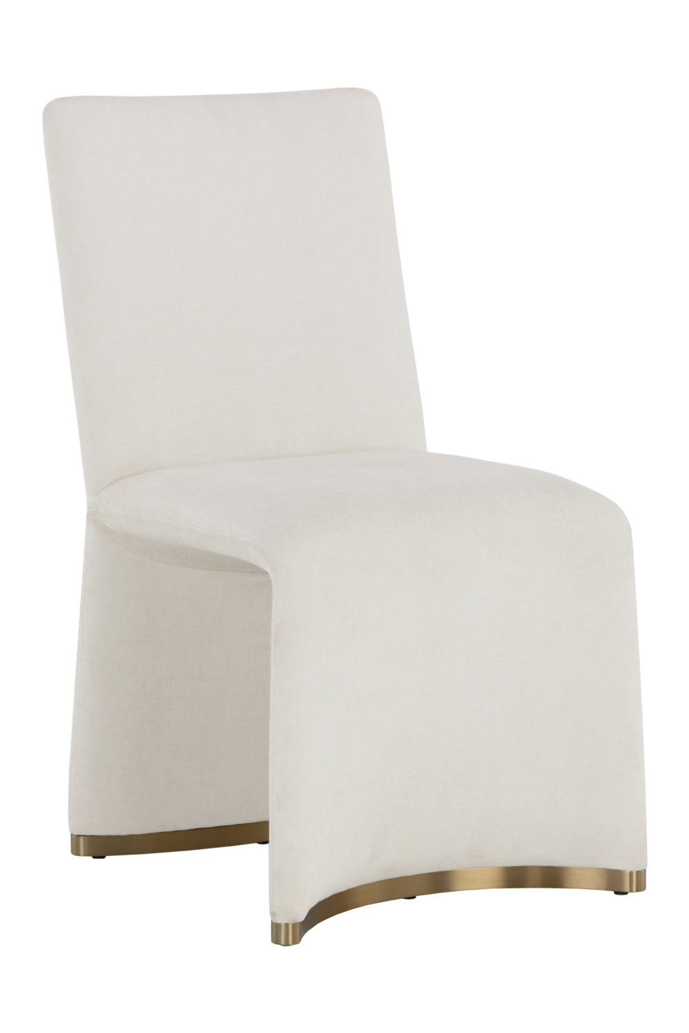 Modern European furniture - Fabric Upholstered Modern Dining Chairs (2) - www.oroa.com | Oroa.com