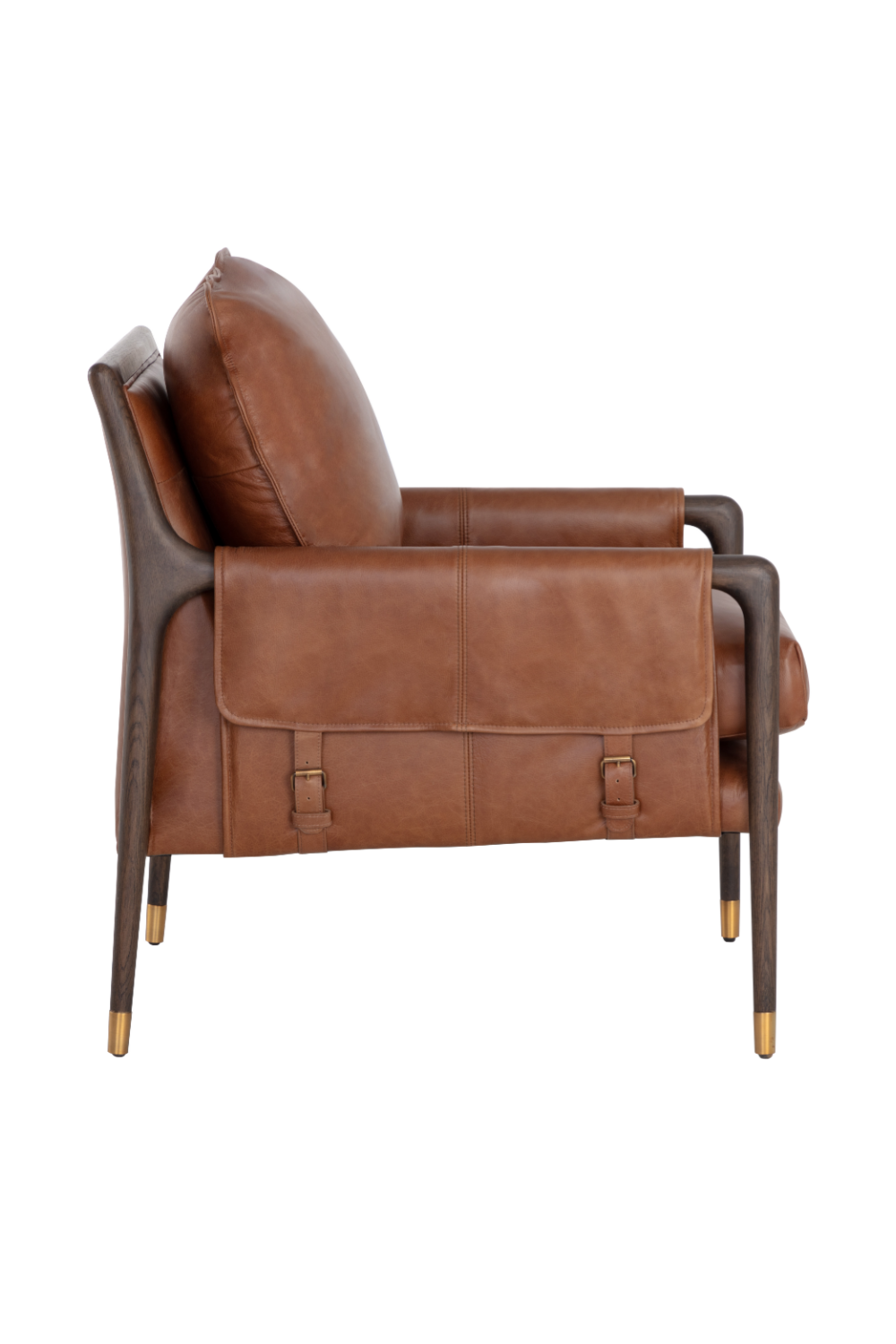 Modern European furniture - Vintage Style Leather Lounge Chair - www.oroa.com | Oroa.com