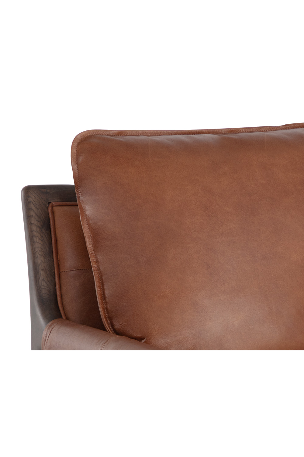 Modern European furniture - Vintage Style Leather Lounge Chair - www.oroa.com | Oroa.com