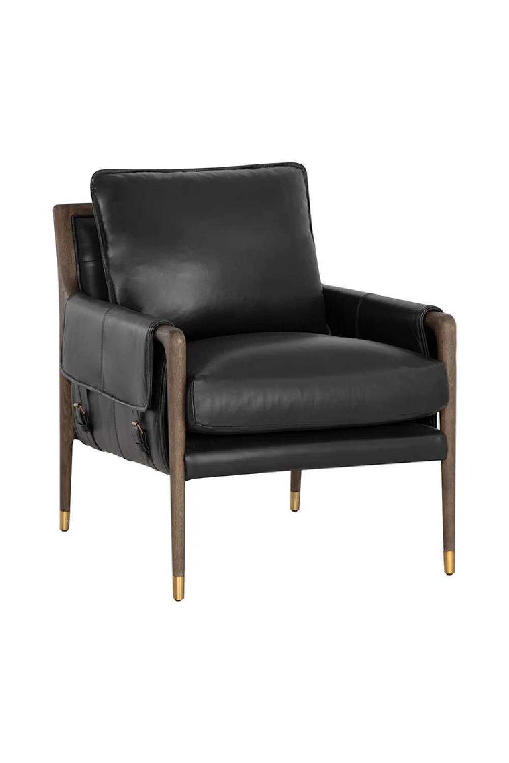 Modern European furniture - Vintage Style Leather Lounge Chair - www.oroa.com | Oroa.com