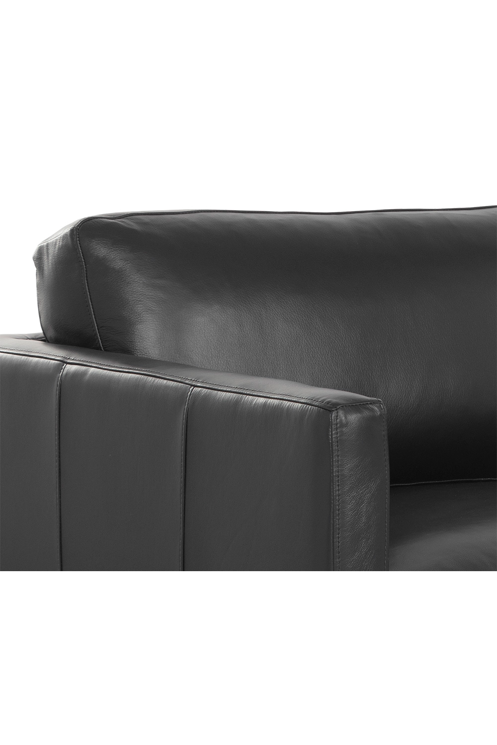 Modern European furniture - Retro-Inspired Leather Sofa - www.oroa.com | Oroa.com