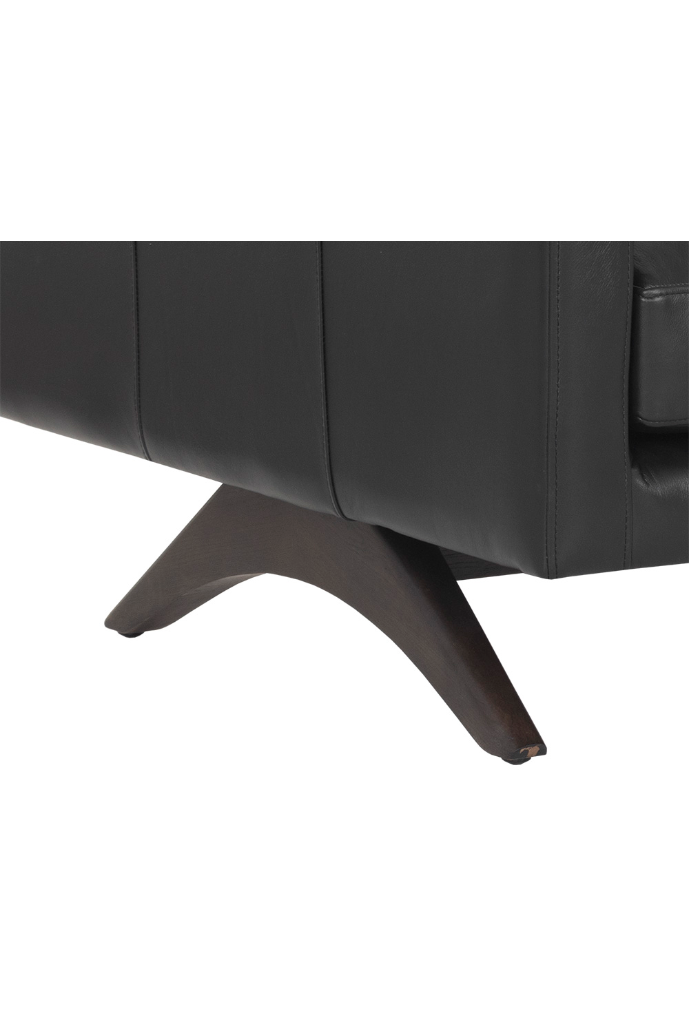 Modern European furniture - Retro-Inspired Leather Sofa - www.oroa.com | Oroa.com