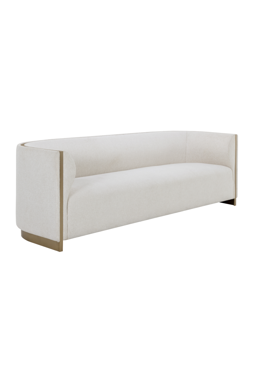 Modern European furniture - Gold Inlay Curved Sofa - www.oroa.com | Oroa.com