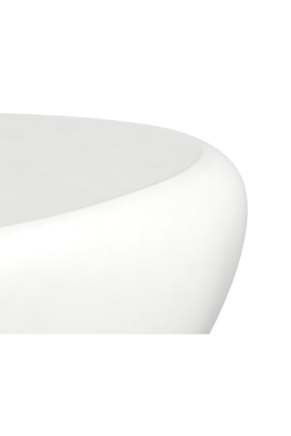 Modern European furniture - Sculpted Concrete Indoor/Outdoor Coffee Table - www.oroa.com | Oroa.com