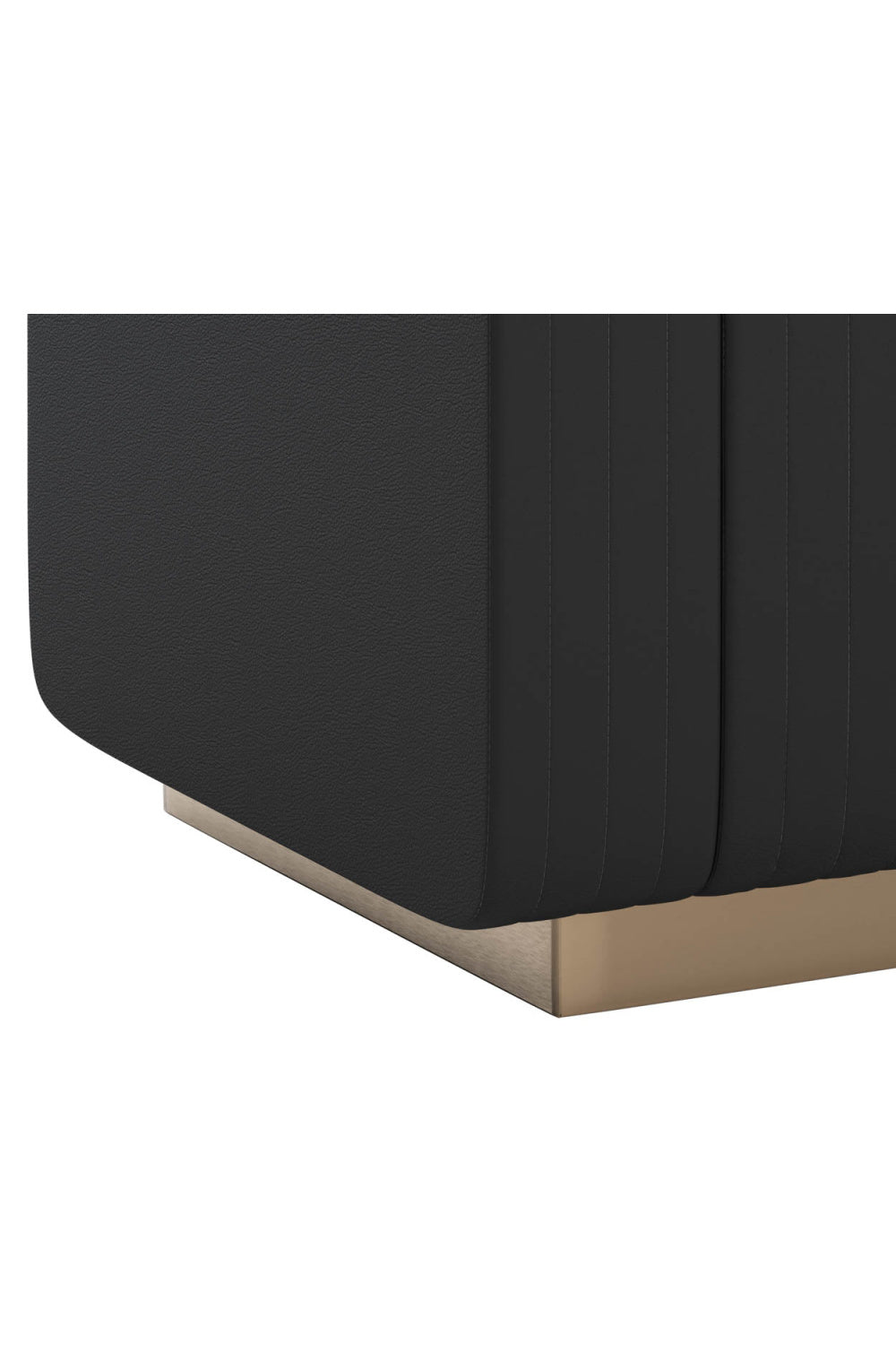 Modern European furniture - Channel-Tufted Fabric Bench - www.oroa.com | Oroa.com